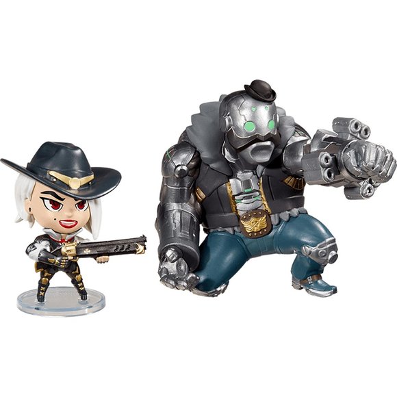 Overwatch Ashe & B.O.B. Blizzard Entertainment Cute but Deadly Figurine Set Game - Picture 2 of 6
